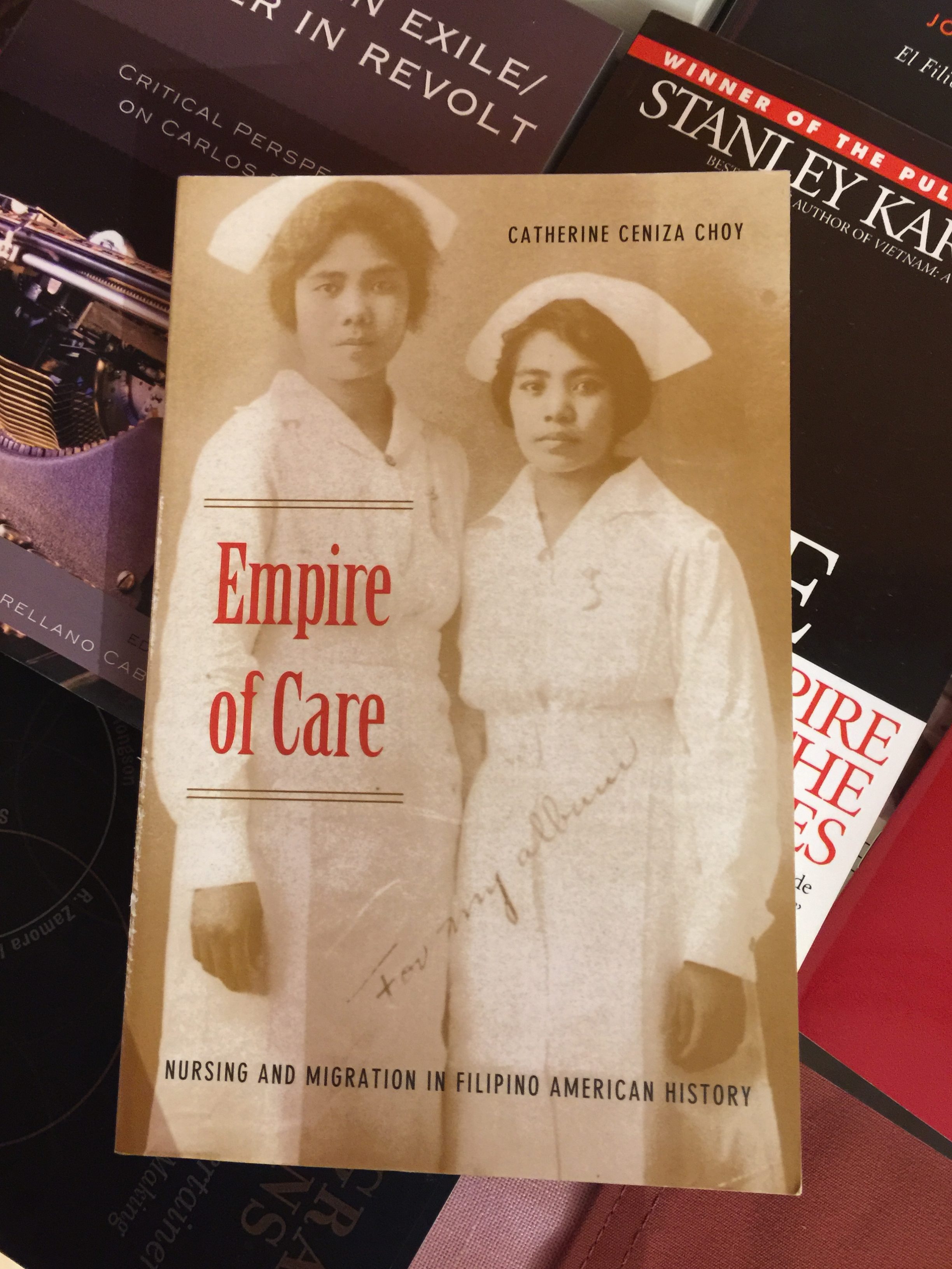 Cover of book titled Empire of Care.